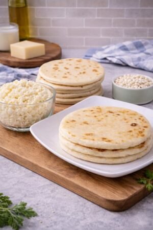AREPA CAMPESINA CON TROCITOS DE QUESO - Paquete x 6 Unds