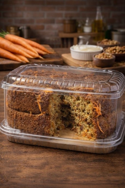 TORTA DE ZANAHORIA Y NUEZ -  300 Gramos